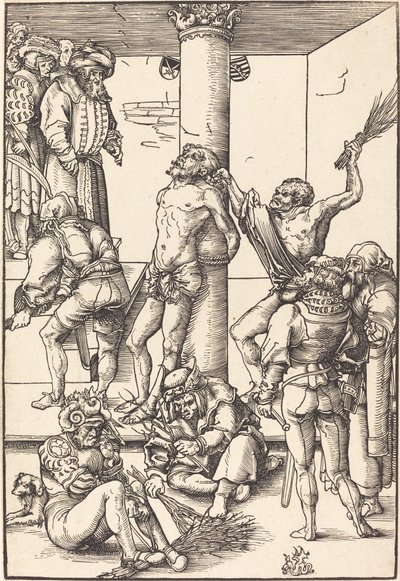 むち打ち 作： Lucas Cranach the Elder