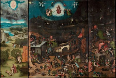 最後の審判 1524年頃 作： Lucas Cranach the Elder