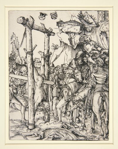 聖シモンの殉教 作： Lucas Cranach the Elder