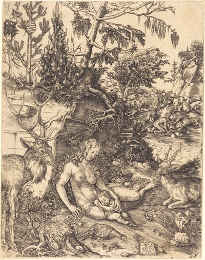 聖ヨハネ・クリソストムの苦行 作： Lucas Cranach the Elder