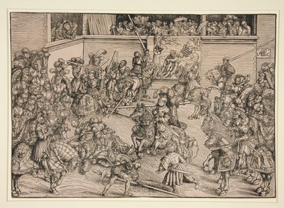 第2回大会（サムソンとライオンのタペストリー付） 作： Lucas Cranach the Elder
