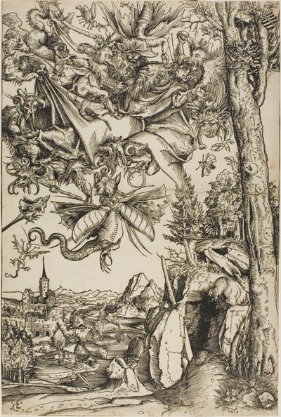 聖アンソニーの誘惑 作： Lucas Cranach the Elder