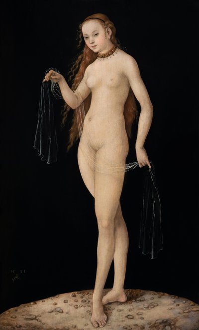ヴィーナス 作： Lucas Cranach the Elder