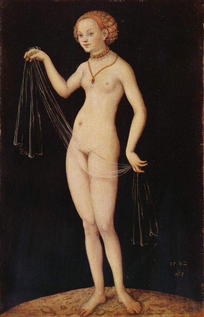 ヴィーナス 作： Lucas Cranach the Elder
