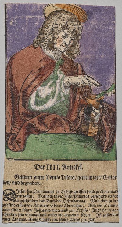 キリストのヨハネ、使徒、聖パウロ 作： Lucas Cranach the Elder, After