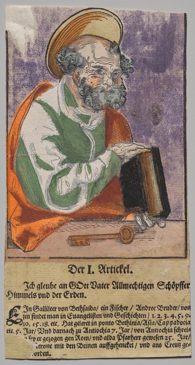 キリスト、使徒、聖パウロのピーター 作： Lucas Cranach the Elder, After