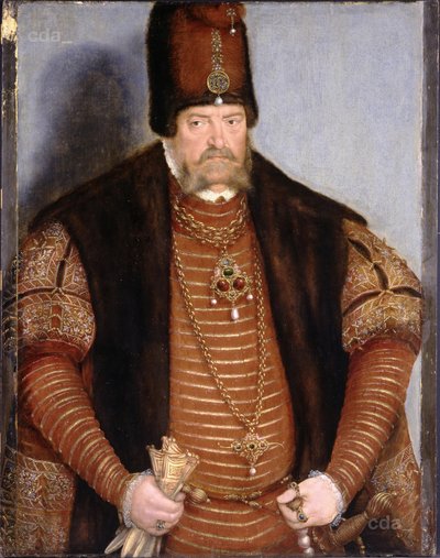 ブランデンブルク選帝侯ヨアヒム2世の肖像 作： Lucas Cranach the Younger