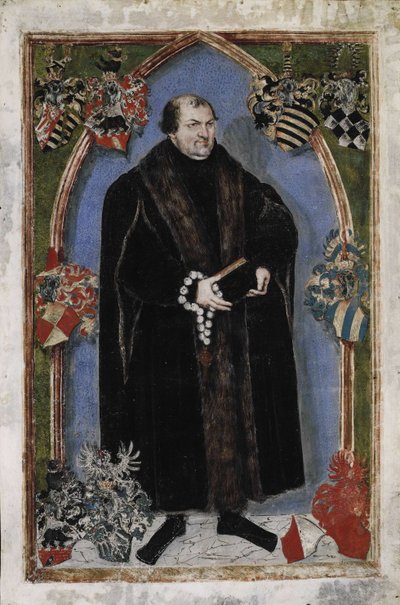 アンハルトデッサウ王子のジョージ3世の肖像画1507-1553、1553 作： Lucas Cranach the Younger