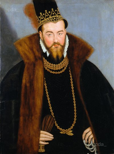ブランデンブルク＝アンスバッハ＝バイロイト侯ゲオルク・フリードリヒの肖像 作： Lucas Cranach the Younger