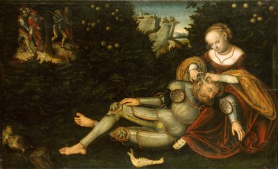 サムソンとデリラ 作： Lucas Cranach the Younger