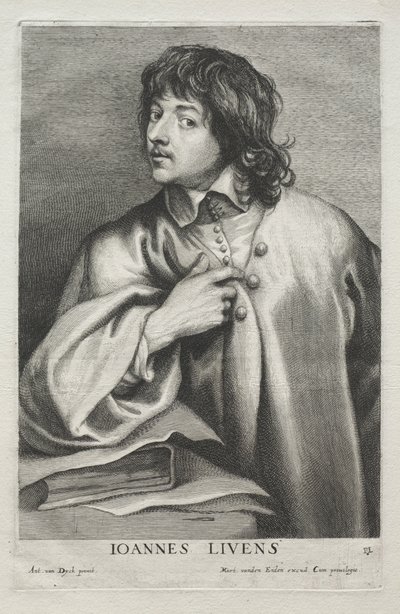 Jan Lievens、1636-1641。 作： Lucas Emil Vorsterman