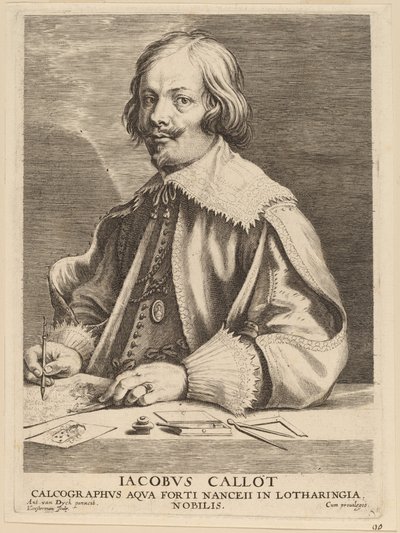 ジャック・カロ 作： Lucas Emil Vorsterman after Sir Anthony van Dyck
