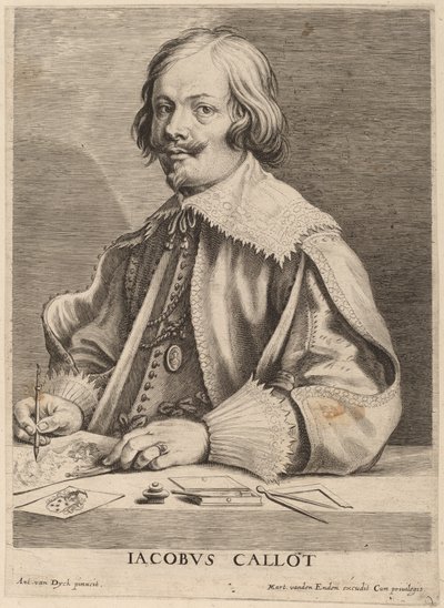 ジャック・カロ 作： Lucas Emil Vorsterman after Sir Anthony van Dyck