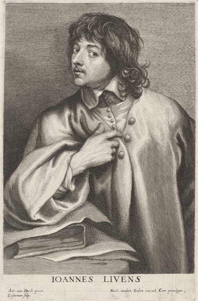 ジョン・リーベンス 作： Lucas Emil Vorsterman after Sir Anthony van Dyck