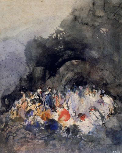 図のグループ 作： Eugenio Lucas Velázquez