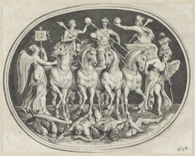 Allegorische Triumph van keizer リキニウス アガティアンティークのいろいろ（連載タイトル） 作： Lucas Vorsterman (I)