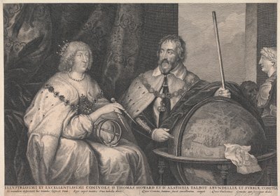 Thomas Howard, 21º Conde de Arundel e Alethea Howard (nascida Talbot), 13ª Baronesa Furnival, Condessa de Arundel 作： Lucas Vorsterman