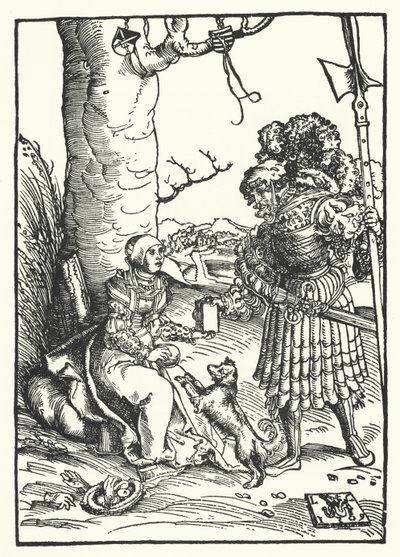 ダビデとアビゲイル（彫刻 作： Lucas the Elder (after) Cranach