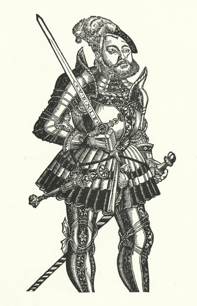 ザクセン選帝侯ジョン・フレデリック1世（彫刻 作： Lucas the Elder (after) Cranach