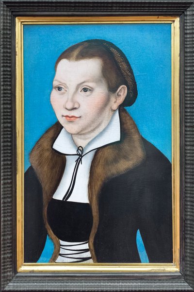 カタリーナ・フォン・ヴォラの肖像 作： Lucas the Elder (workshop of) Cranach