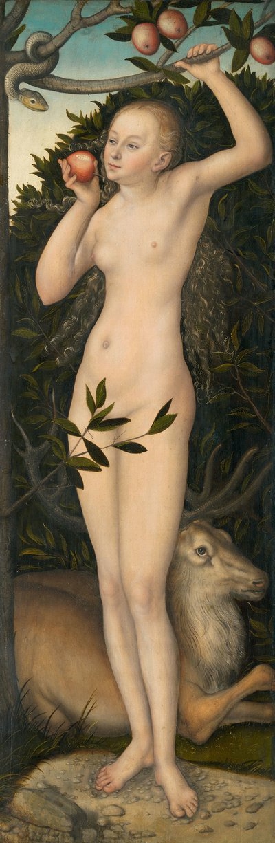 イヴ 作： Lucas the Elder Cranach