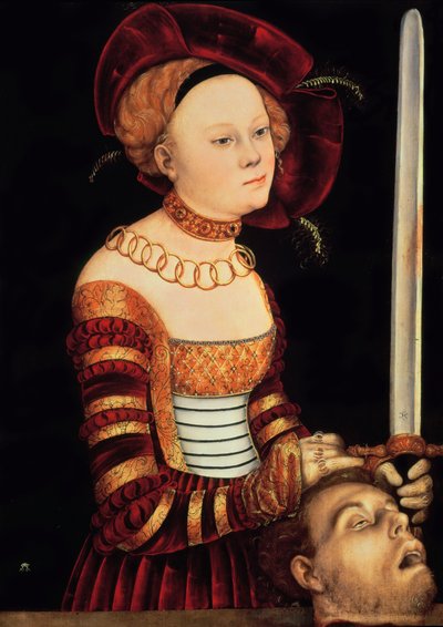 ジュディス 作： Lucas the Elder Cranach