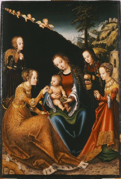 La mariage mystique de Sainte Catherine d