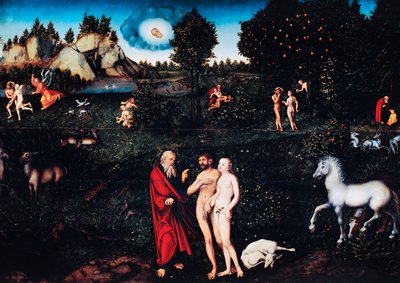 パラダイス 作： Lucas the Elder Cranach