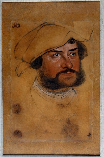 ルーカス・クラナッハ（または長老）が描いた「告解者アーネスト公爵の肖像 作： Lucas the Elder Cranach