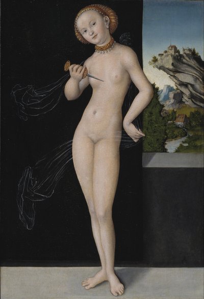 ルクレティアの肖像 作： Lucas the Elder Cranach