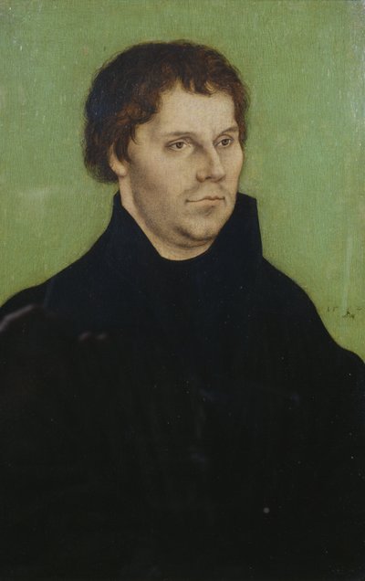 マルチン・ルーサーの肖像 作： Lucas the Elder Cranach
