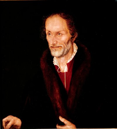 フィリップ・メランションの肖像（フィリップ・シュワルツァード 作： Lucas the Elder Cranach