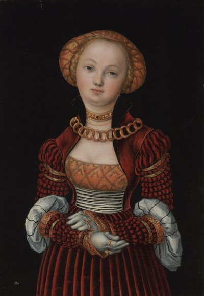 ある女性の肖像 作： Lucas the Elder Cranach