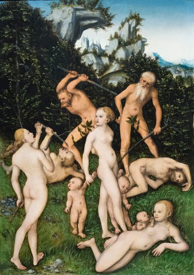 原始人 作： Lucas the Elder Cranach