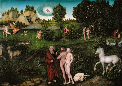 ルネッサンス：パラダイス par Cranach, Lucas, the Elder (1472-1553) 作： Lucas the Elder Cranach