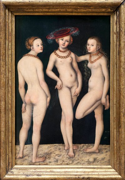 三美神 作： Lucas the Elder Cranach