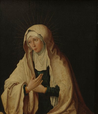 聖母マリア 作： Lucas van Leyden (copy after)