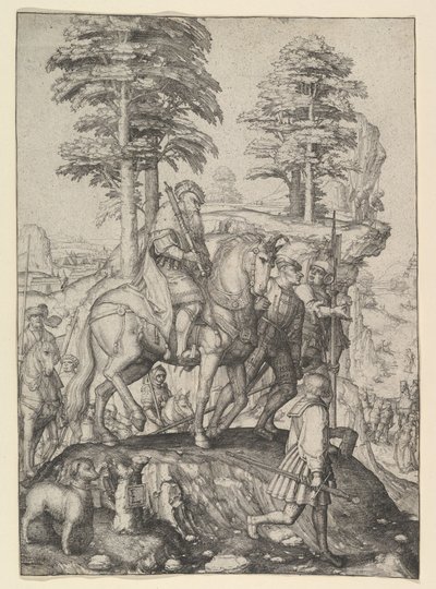 アビゲイルビビッドデビッド、ca。 1507。 作： Lucas van Leyden