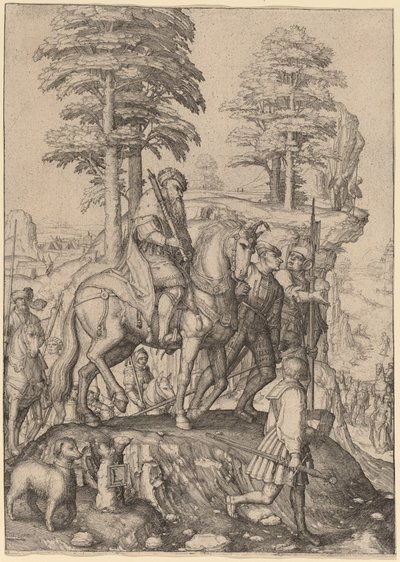 アビゲイルとデビッド 作： Lucas van Leyden