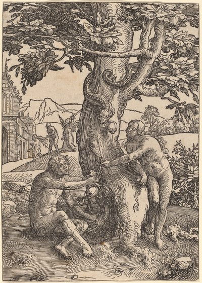 アダムとイブ 作： Lucas van Leyden