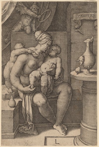 カリタス（チャリティー） 作： Lucas van Leyden