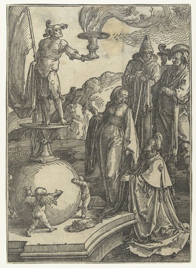 ソロモンの偶像礼拝 小シリーズ ウィメンズ・トリックス（シリーズタイトル） 作： Lucas van Leyden