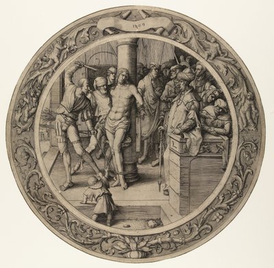 キリストのむち打ち ラウンドパッション（シリーズタイトル） 作： Lucas van Leyden