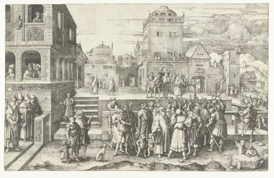 偉大なるエッケ・ホモ 作： Lucas van Leyden