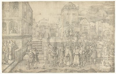 偉大なるエッケ・ホモ 作： Lucas van Leyden