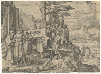 放蕩息子の帰還 作： Lucas van Leyden