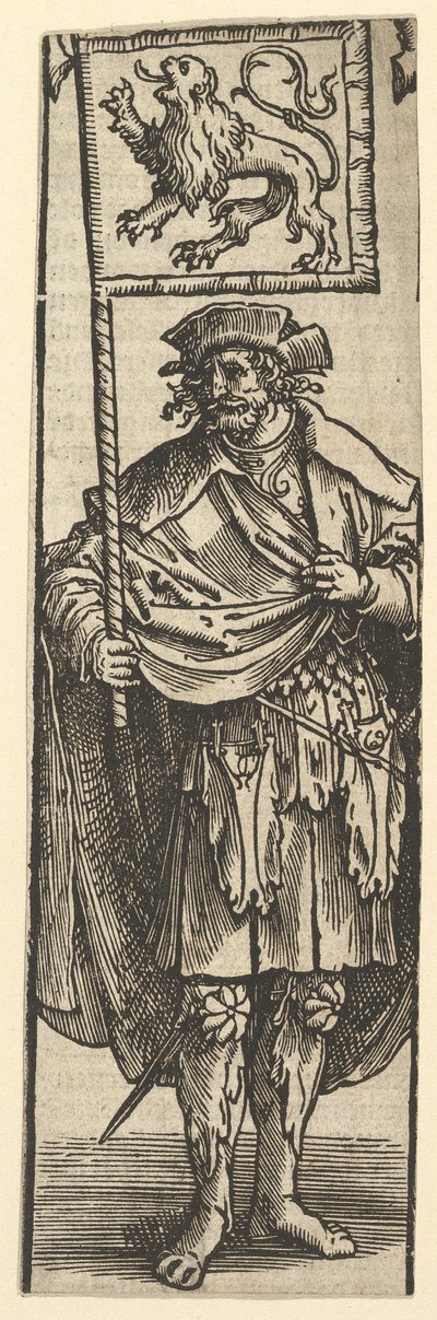 オランダのダークファーストカウント、1517年。 作： Lucas van Leyden