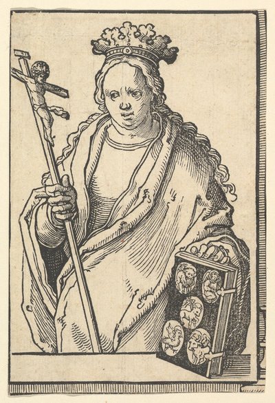 エクレシアクリスティフェイス1530年。 作： Lucas van Leyden