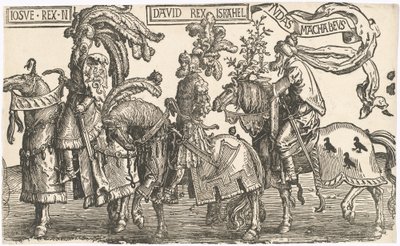 ジョシュア、デビッド、ジューダス・マカビーズ 作： Lucas van Leyden