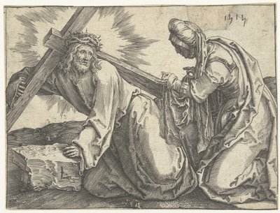 十字架を運ぶ 作： Lucas van Leyden